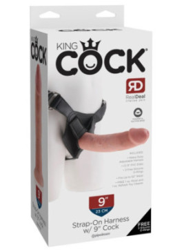 Strap-on Harness with 9 Inch Cock